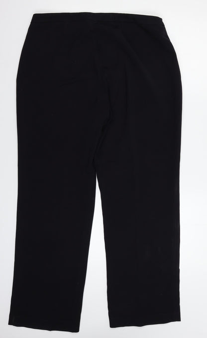 AMARANTO Womens Blue   Dress Pants Trousers Size 16 L30 in