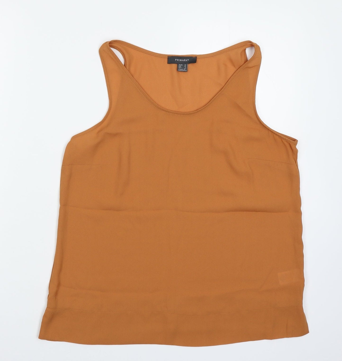 Primark Womens Beige   Basic Tank Size 10