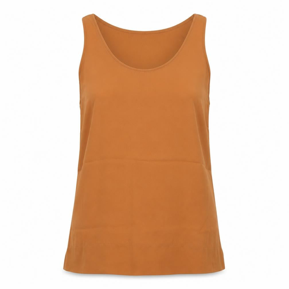 Womens UK Size 10 Primark Beige Basic Tank