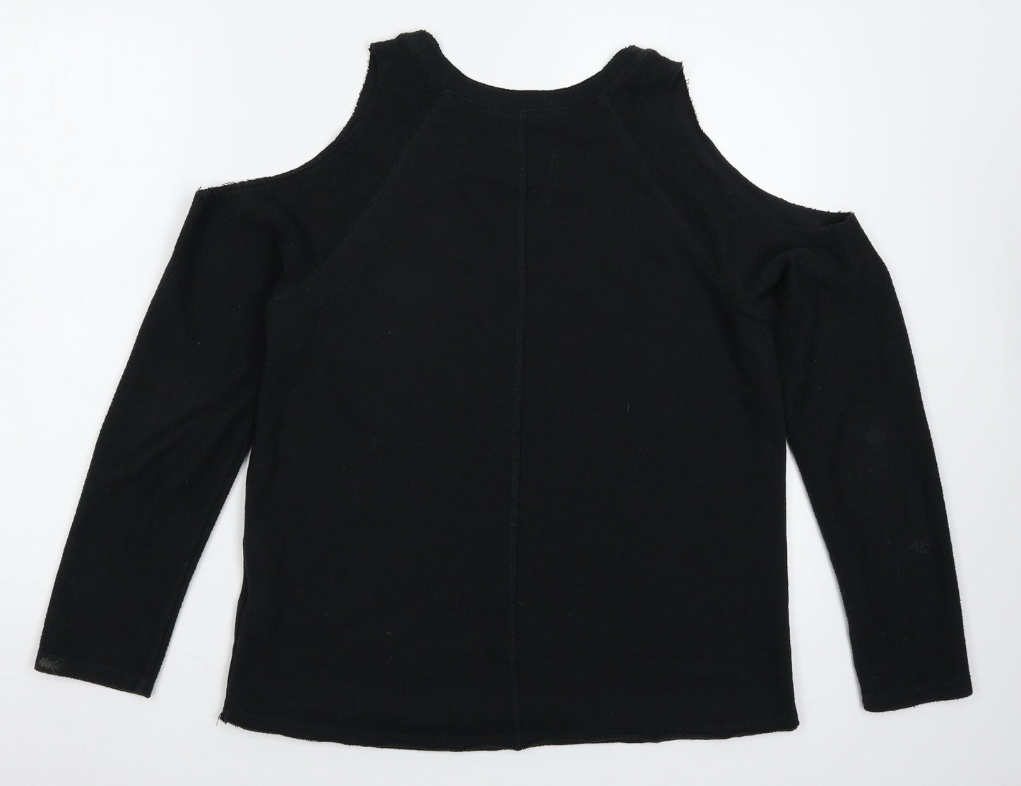 Hollister Womens Black   Pullover Sweatshirt Size M