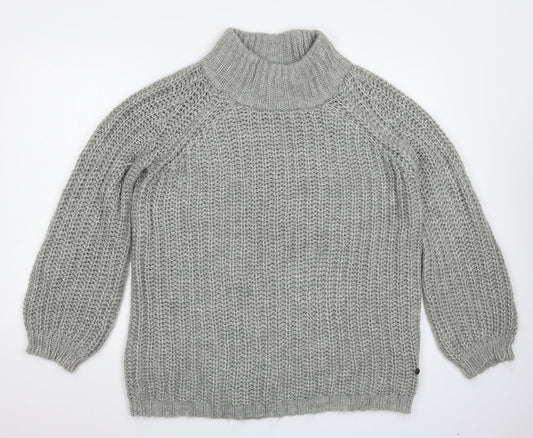 VERO MODA Womens Grey  Knit Pullover Jumper Size M  - oversized