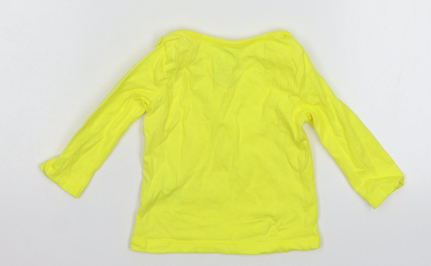 F&F Baby Yellow   Basic T-Shirt Size 3-6 Months