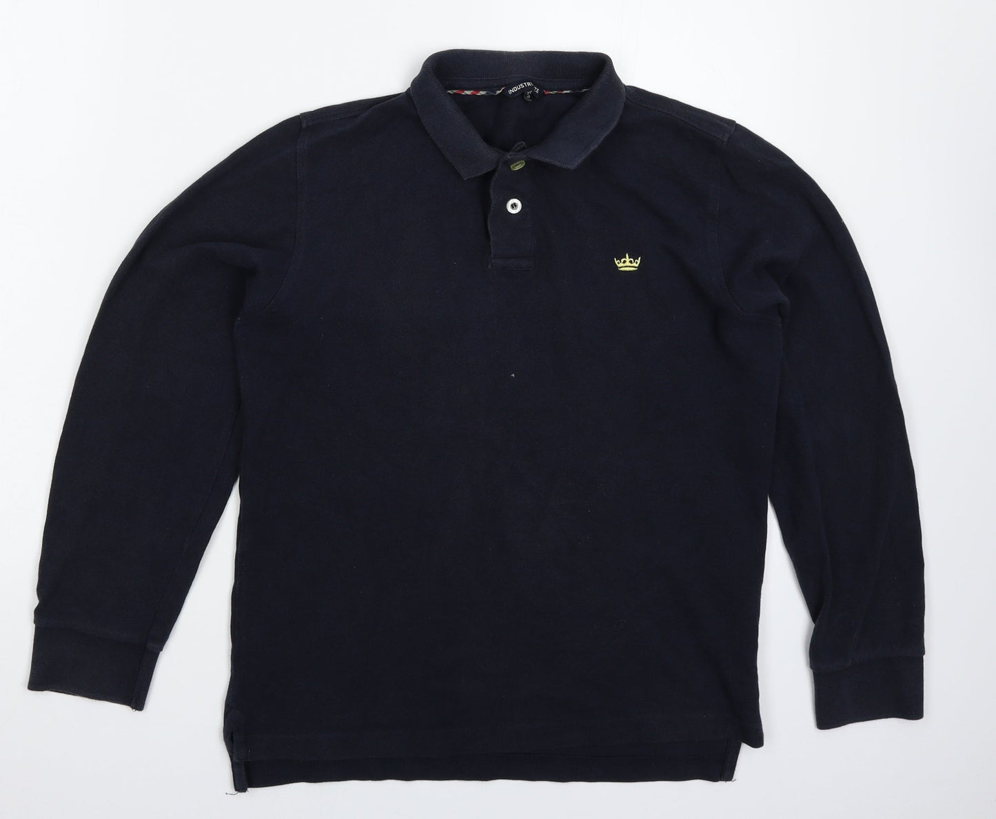 Industrialize Mens Black    Polo Size XS