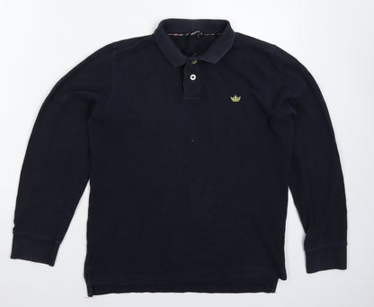 Industrialize Mens Black    Polo Size XS