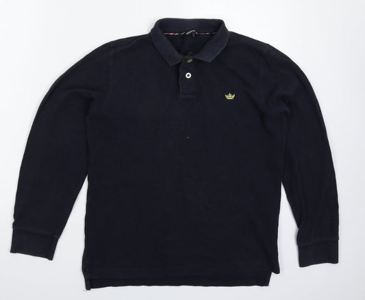 Industrialize Mens Black    Polo Size XS