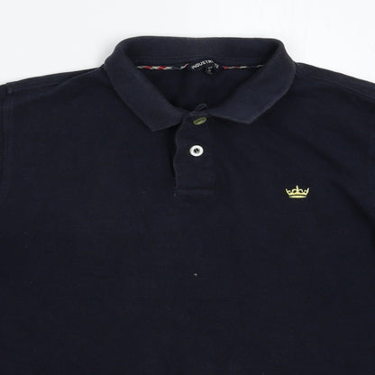 Industrialize Mens Black    Polo Size XS