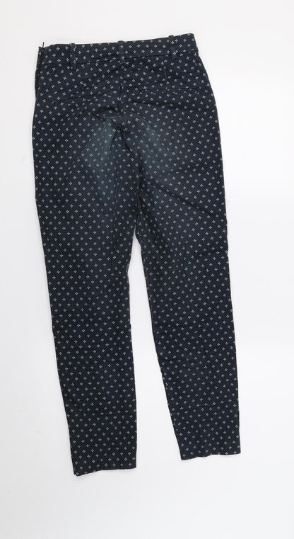 Womens UK Size 6 H&M Regular Fit  Blue Trousers