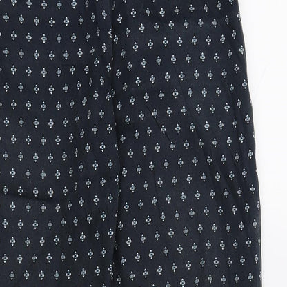 Womens UK Size 6 H&M Regular Fit  Blue Trousers