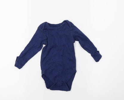 M&S Baby Blue   Babygrow One-Piece Size 0-3 Months