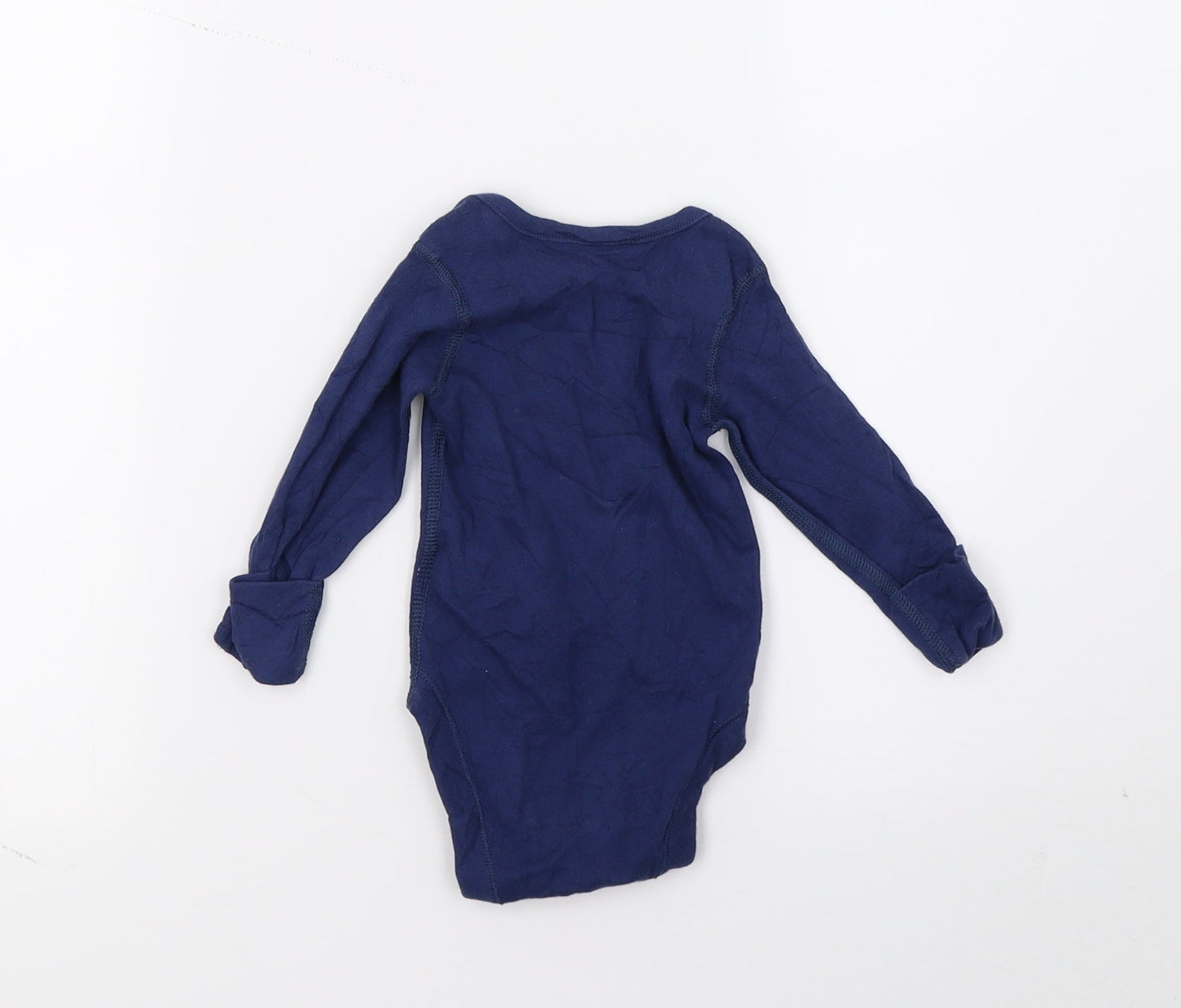 M&S Baby Blue   Babygrow One-Piece Size 0-3 Months