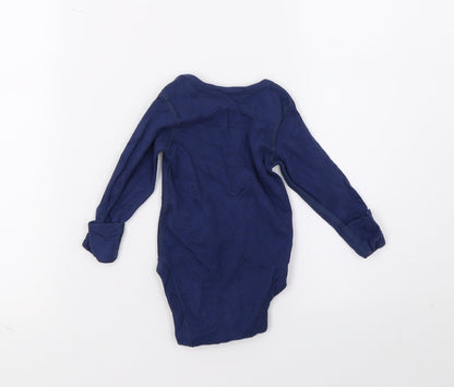 M&S Baby Blue   Babygrow One-Piece Size 0-3 Months