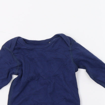 M&S Baby Blue   Babygrow One-Piece Size 0-3 Months