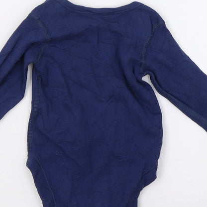 M&S Baby Blue   Babygrow One-Piece Size 0-3 Months