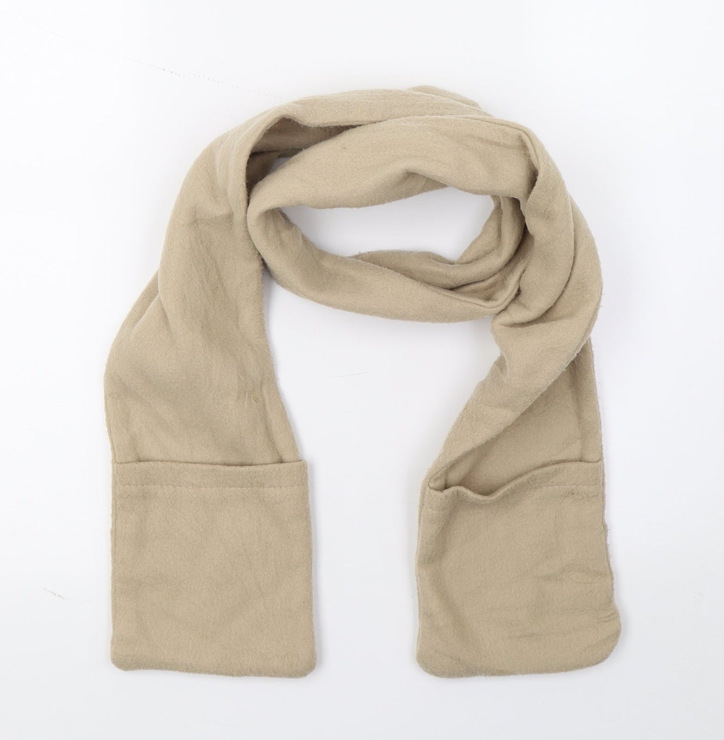 Preworn Girls Beige   Scarf Scarves & Wraps One Size