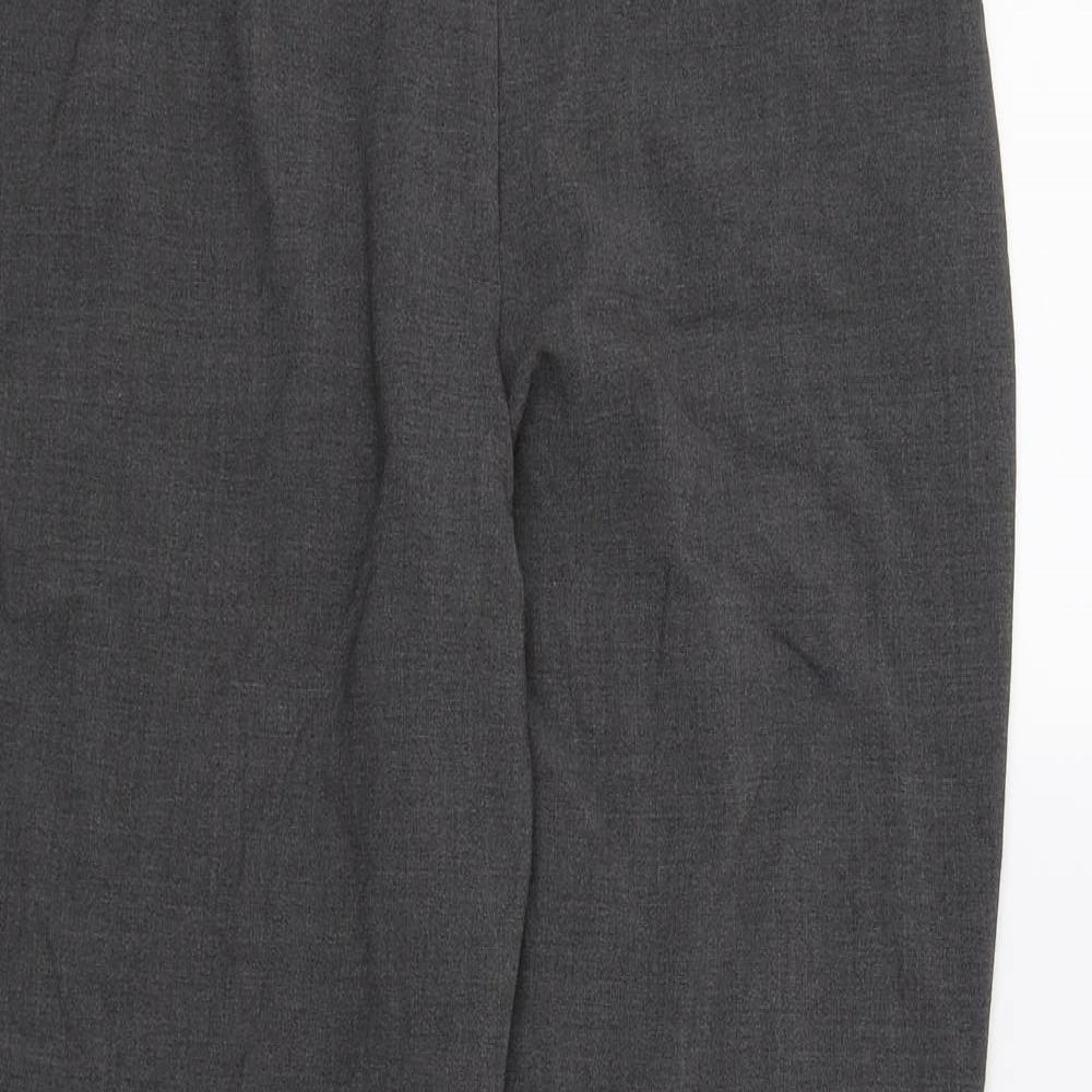 M&S Womens Grey   Trousers  Size 12 L26 in