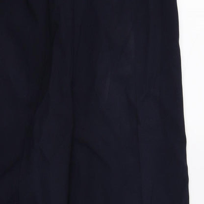 Womens UK Size 10 BM Regular Fit  Blue Trousers