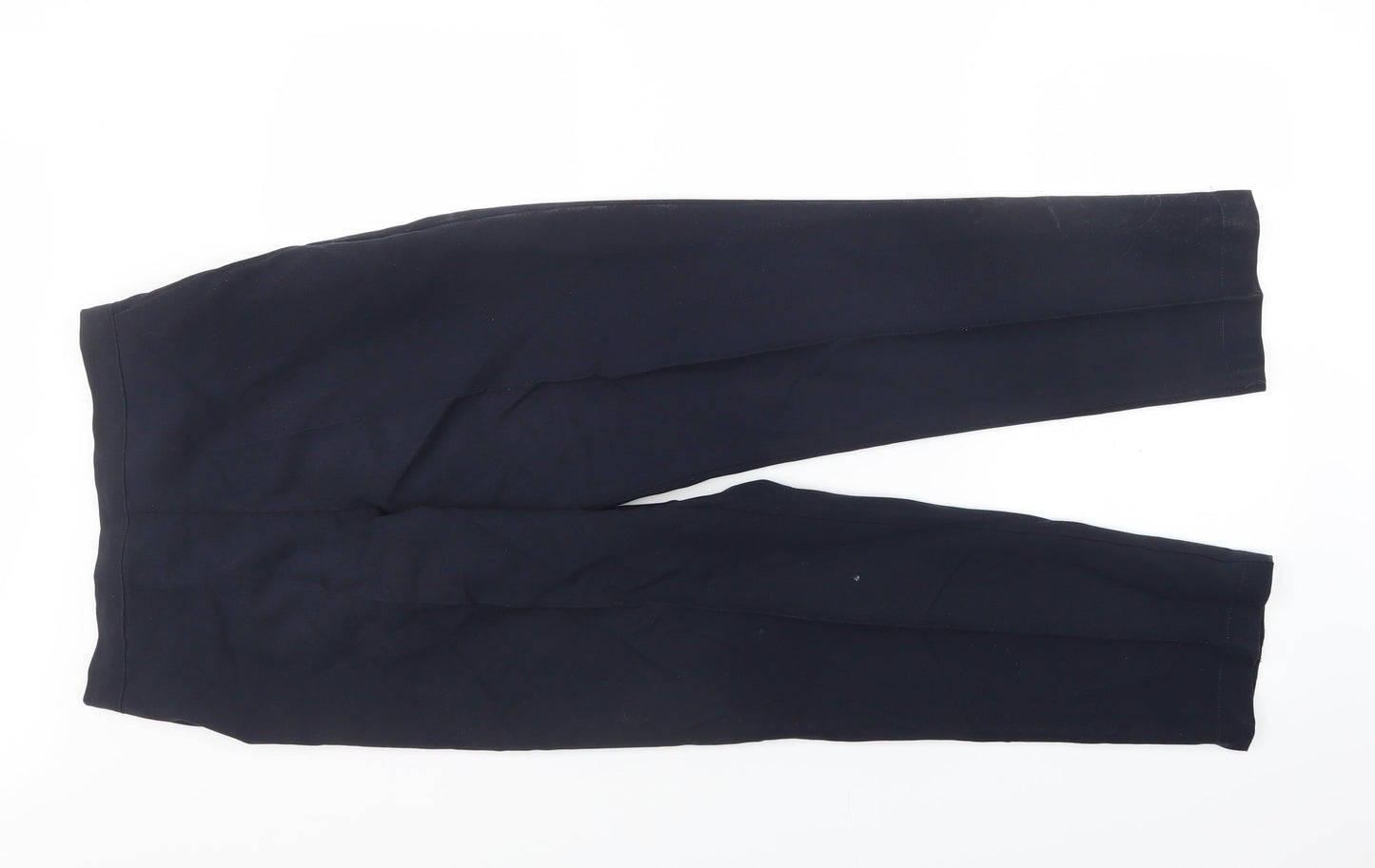 Womens UK Size 10 Preworn Regular Fit  Blue Trousers