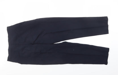 Womens UK Size 10 Preworn Regular Fit  Blue Trousers