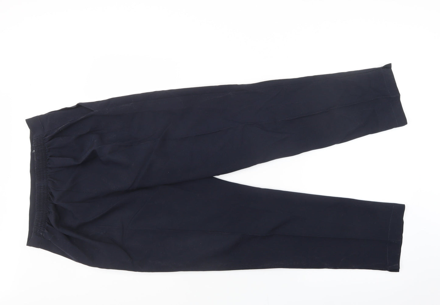 Womens UK Size 10 Preworn Regular Fit  Blue Trousers