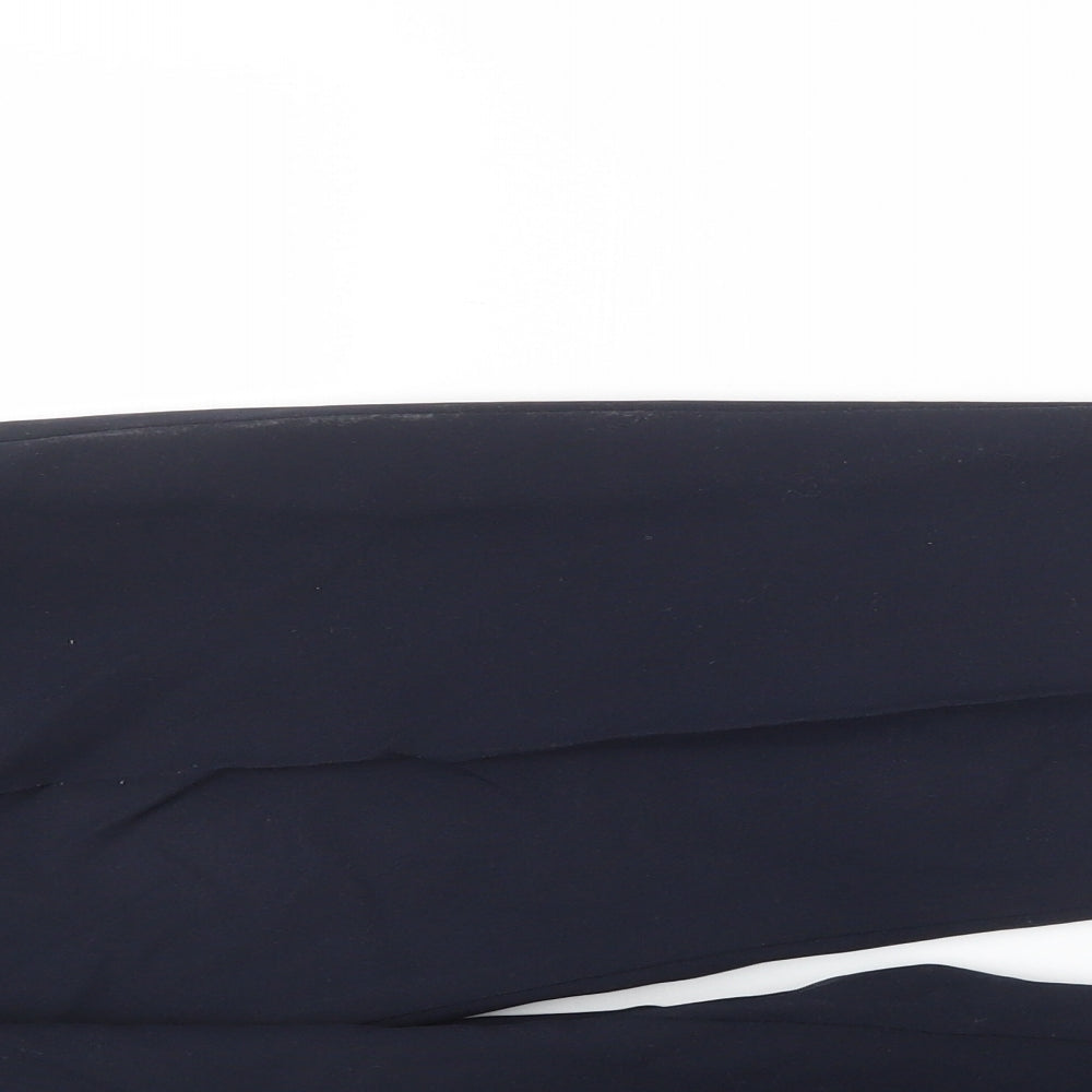 Womens UK Size 10 Preworn Regular Fit  Blue Trousers