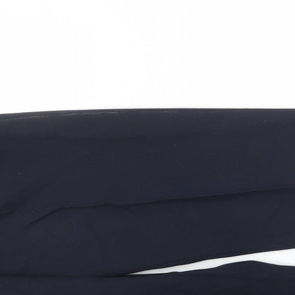 Womens UK Size 10 Preworn Regular Fit  Blue Trousers