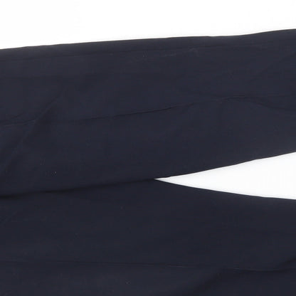 Womens UK Size 10 Preworn Regular Fit  Blue Trousers