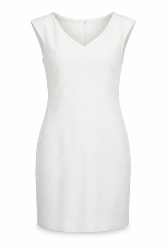 Sabrina Diamarts Womens White   Pencil Dress  Size S
