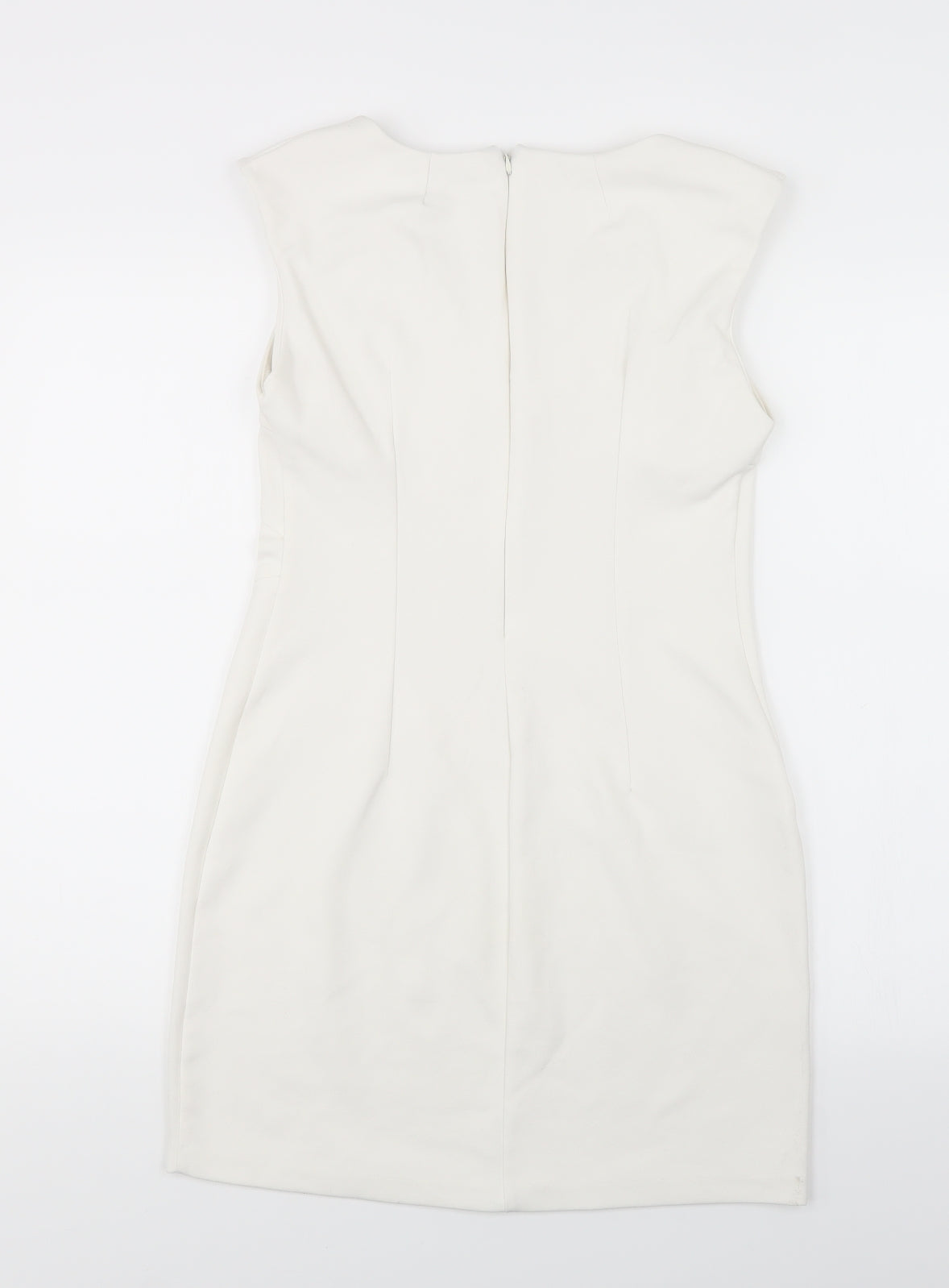 Sabrina Diamarts Womens White   Pencil Dress  Size S