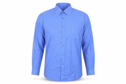 Greenwoods Mens Blue    Button-Up Size 17.5