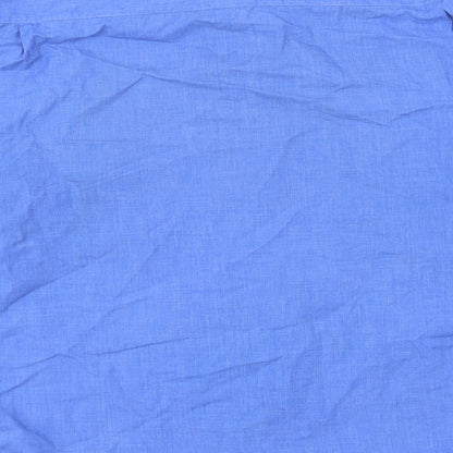 Greenwood Mens Blue    Button-Up Size 17.5