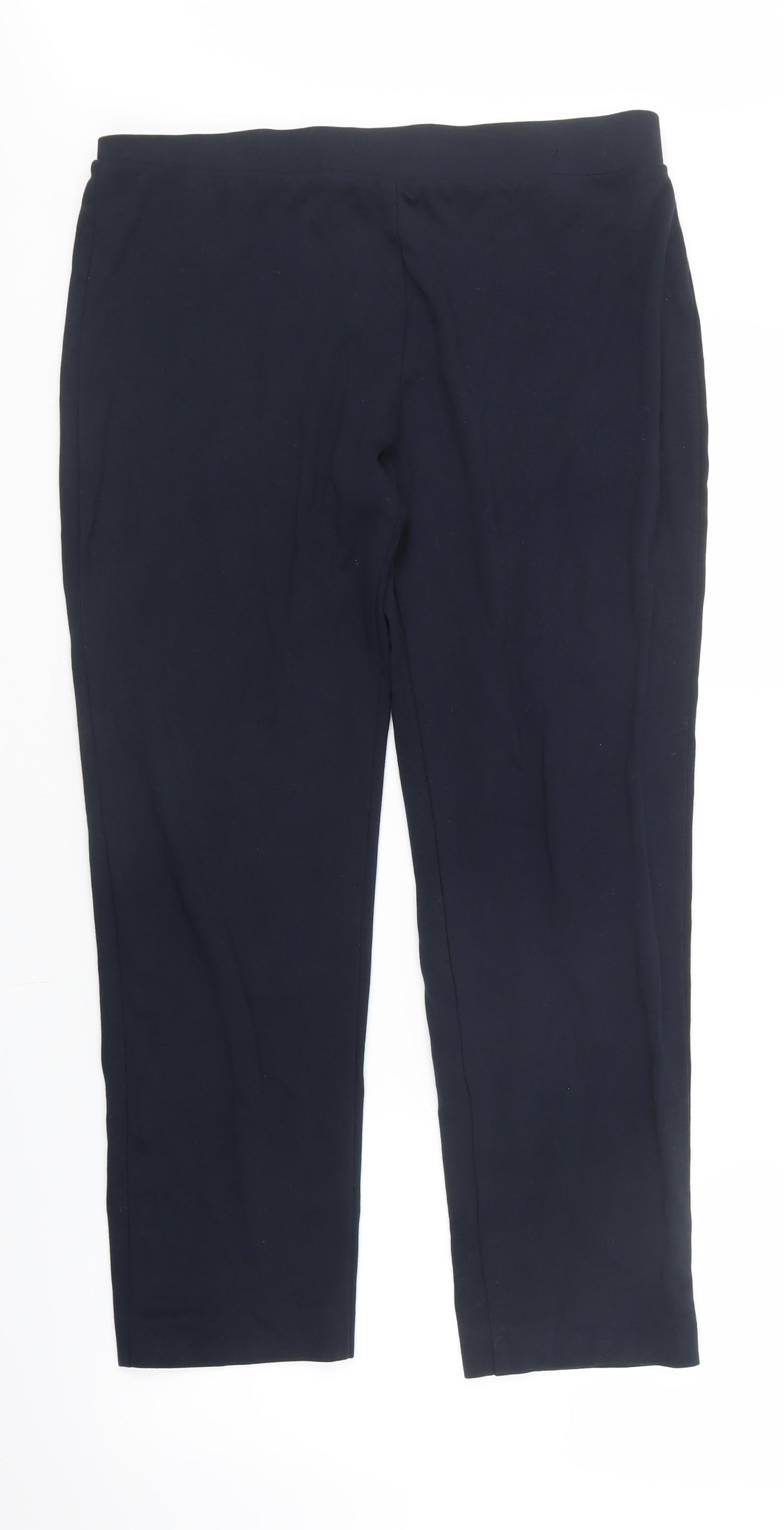 Womens UK Size 16 M&S Regular Fit Sweatpants Blue Trousers