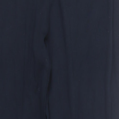 Womens UK Size 16 M&S Regular Fit Sweatpants Blue Trousers