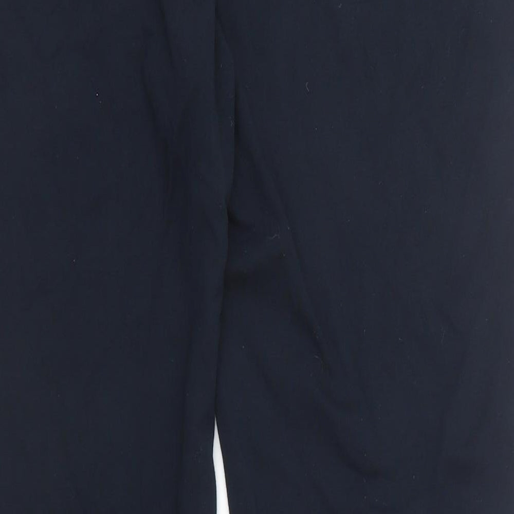 Womens UK Size 16 M&S Regular Fit Sweatpants Blue Trousers