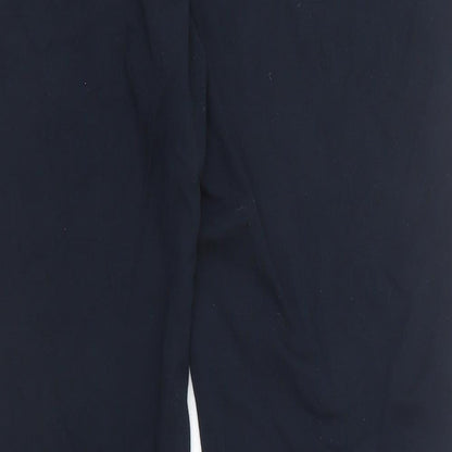 Womens UK Size 16 M&S Regular Fit Sweatpants Blue Trousers