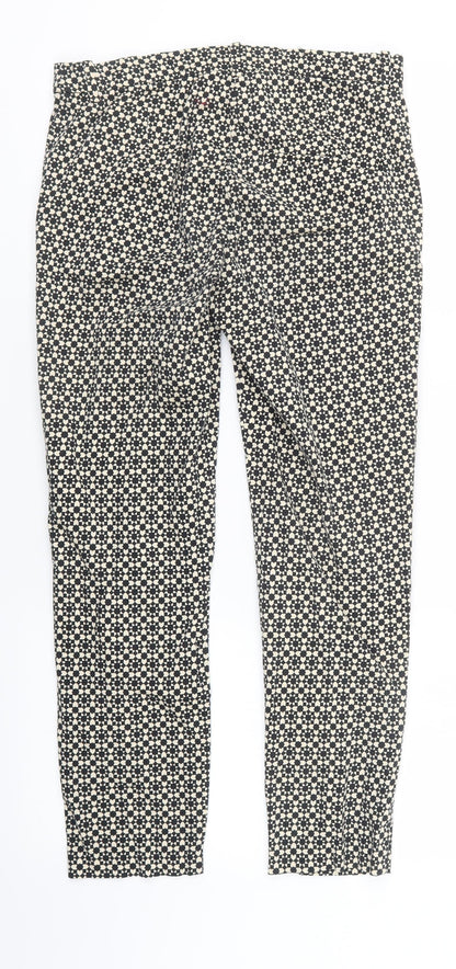 Womens UK Size 8 H&M Regular Fit  Beige Trousers
