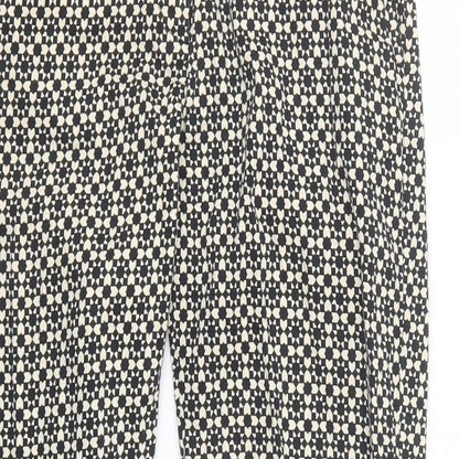 Womens UK Size 8 H&M Regular Fit  Beige Trousers