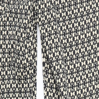 Womens UK Size 8 H&M Regular Fit  Beige Trousers
