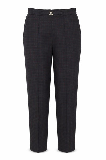 Womens UK Size 10 M&S Regular Fit  Blue Trousers