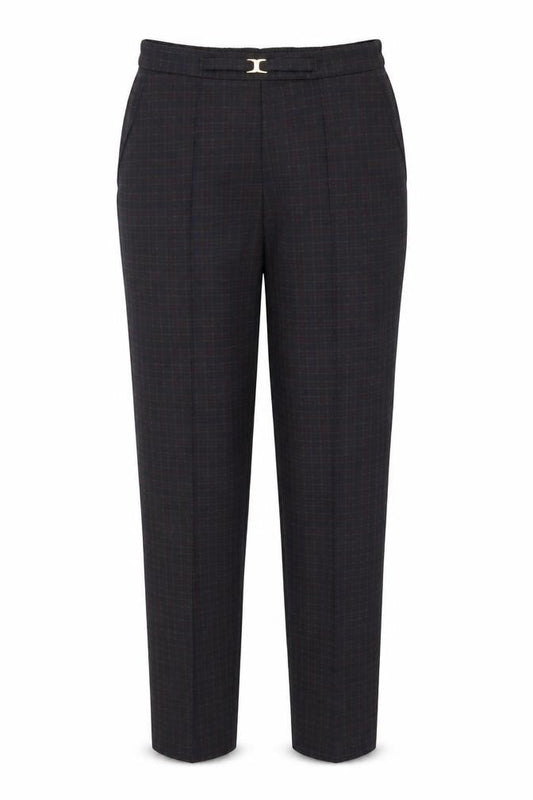 Womens UK Size 10 M&S Regular Fit  Blue Trousers