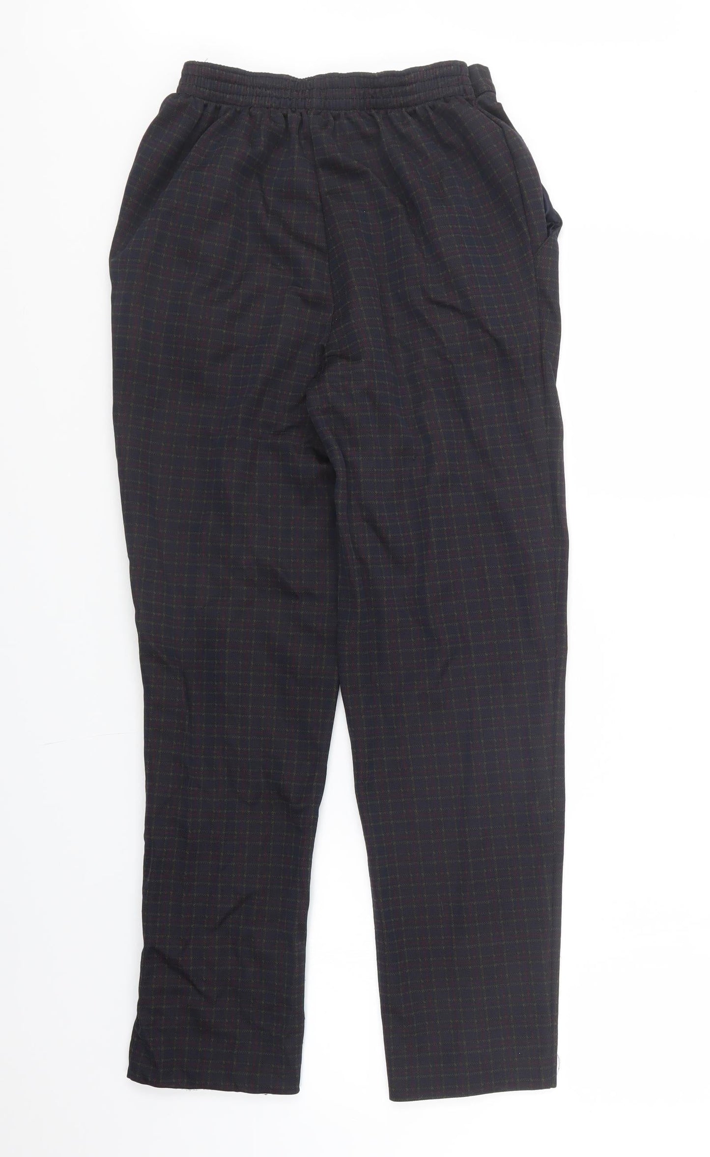 Womens UK Size 10 M&S Regular Fit  Blue Trousers