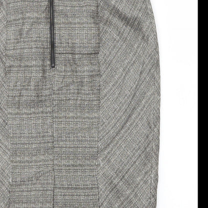 M&S Womens Beige   Straight & Pencil Skirt Size 8
