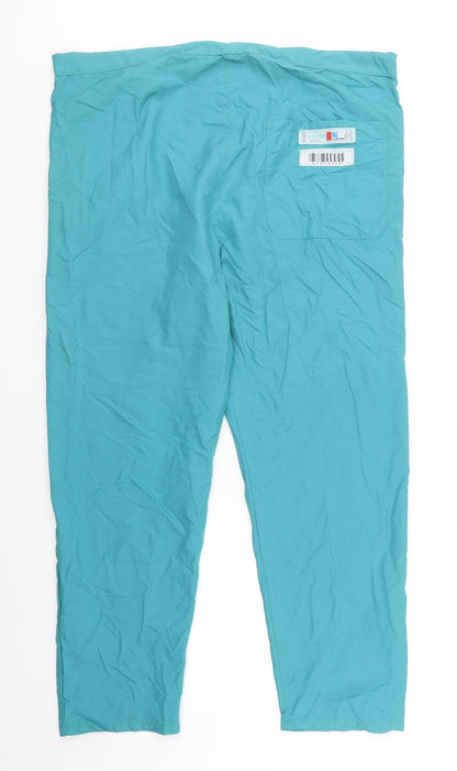 Lojigma Womens Blue   Trousers  Size M L28 in