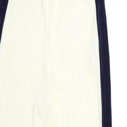 Womens UK Size 12 Topshop Regular Fit  Beige Trousers