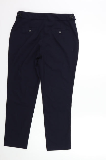 Womens UK Size 12 NEXT Regular Fit  Blue Trousers