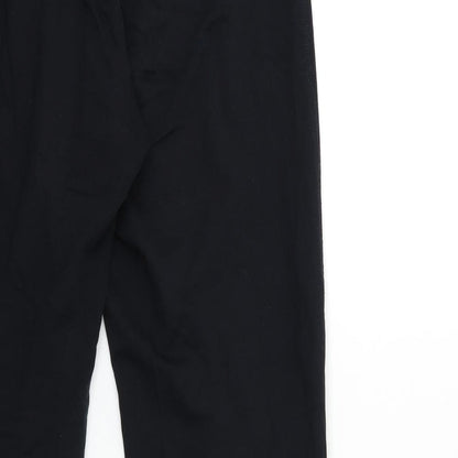 George Womens Black   Trousers  Size 10 L30 in