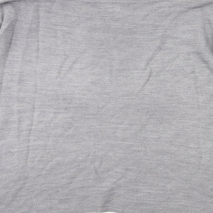 Primark Womens Grey  Knit Pullover Jumper Size 12