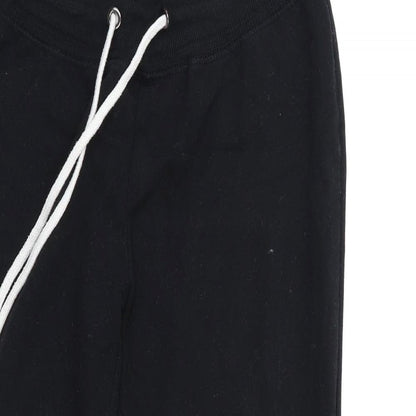 Womens UK Size 10 Atmosphere Regular Fit Sweatpants Black Trousers