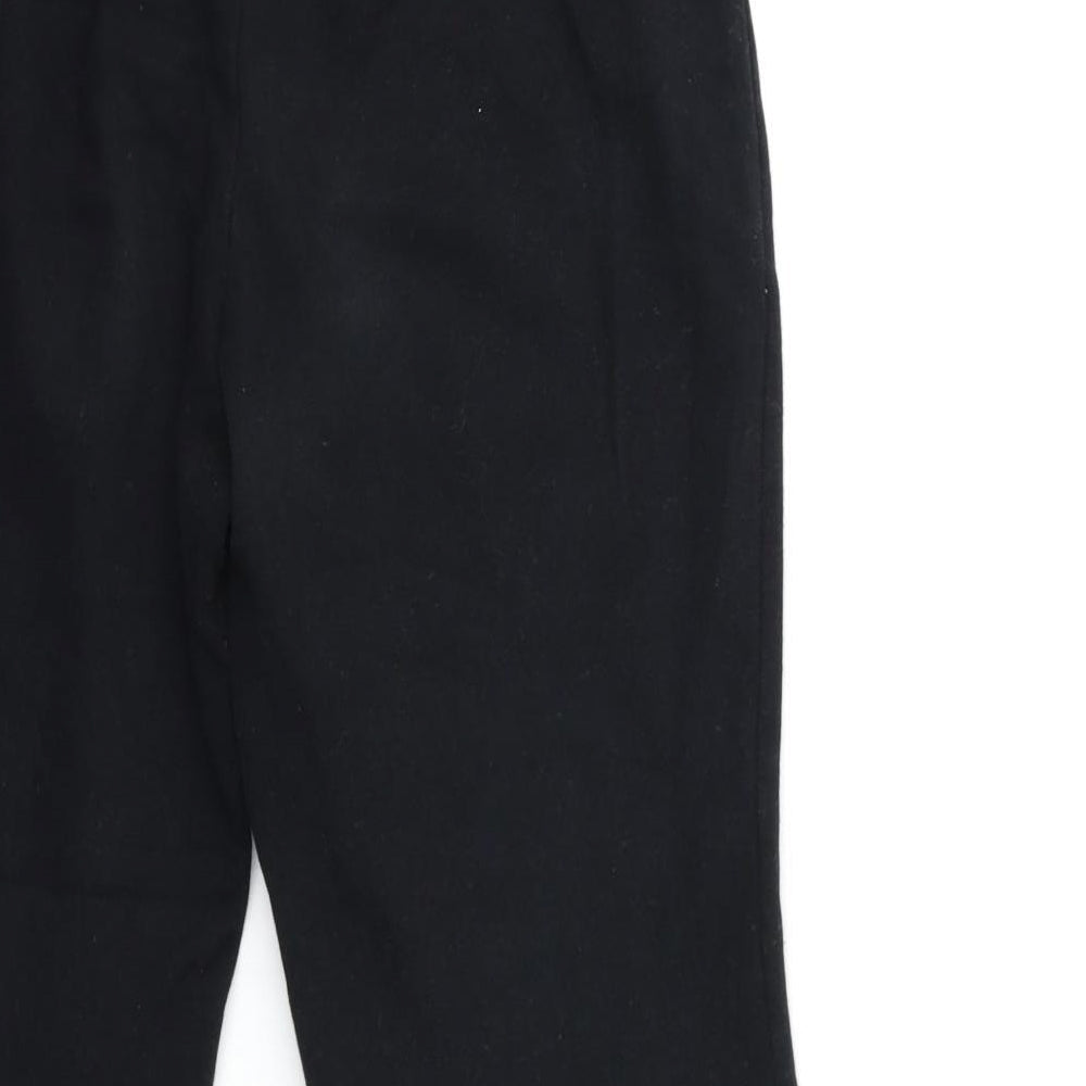Womens UK Size 10 Atmosphere Regular Fit Sweatpants Black Trousers