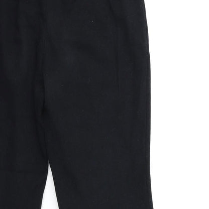 Womens UK Size 10 Atmosphere Regular Fit Sweatpants Black Trousers