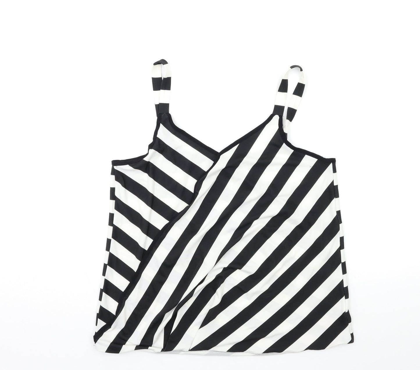 Womens UK Size 12 Wallis Black Basic Tank